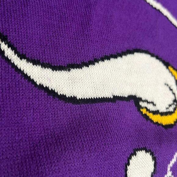 ๐ฅ๐ Vintage MINNESOTA VIKINGS NFL Football Sweater Hoodie Unisex Sz Medium - EU - Picture 10 of 12
